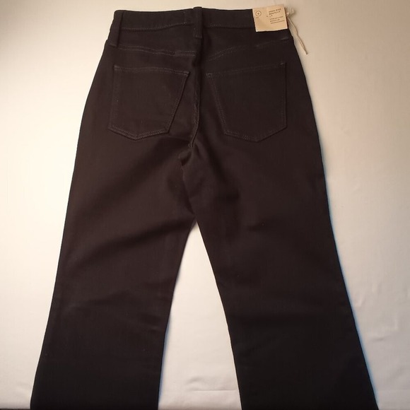NWT Universal Thread Denim Jeans Size 0 High-Rise Bootcut No-Fade Black - Picture 7 of 11